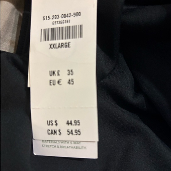 Gilly Hicks Black Open-Back Active Top - Picture 4 of 4